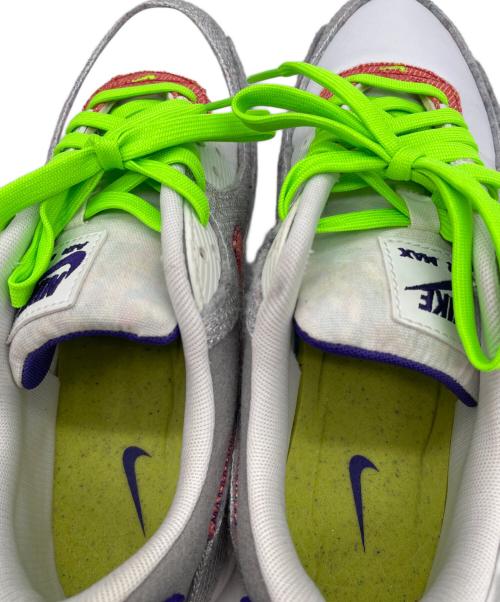 NIKE（ナイキ）NIKE (ナイキ) NIKE AIR MAX 90 ホワイト×グリーン サイズ:27.5の古着・服飾アイテム