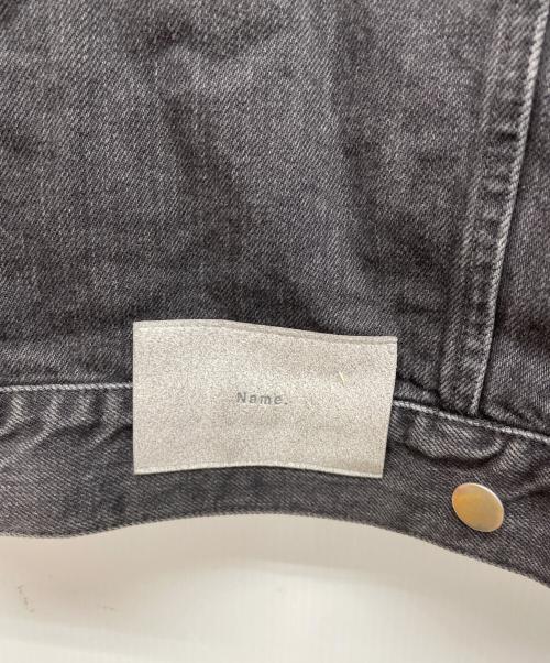 Name.（ネーム）Name. (ネーム) デニムジャケット ブラックの古着・服飾アイテム