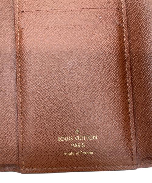 LOUIS VUITTON（ルイ ヴィトン）LOUIS VUITTON (ルイ ヴィトン) 3つ折り財布 ブラウンの古着・服飾アイテム