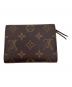 LOUIS VUITTON (ルイ ヴィトン) 3つ折り財布 ブラウン：50000円