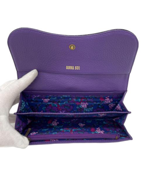 ANNA SUI（アナスイ）ANNA SUI (アナスイ) 長財布 パープルの古着・服飾アイテム