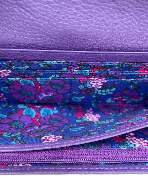 ANNA SUI（アナスイ）ANNA SUI (アナスイ) 長財布 パープルの古着・服飾アイテム
