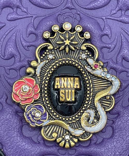 ANNA SUI（アナスイ）ANNA SUI (アナスイ) 長財布 パープルの古着・服飾アイテム