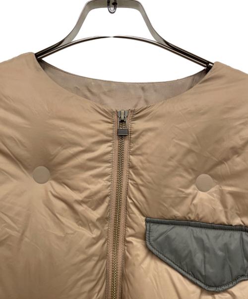 URBAN RESEARCH（アーバンリサーチ）URBAN RESEARCH (アーバンリサーチ) Customize GreenDown Jacket　ダウンジャケット ブラウン×グリーン サイズ:Oneの古着・服飾アイテム