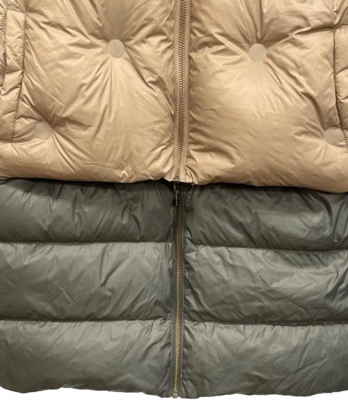 URBAN RESEARCH（アーバンリサーチ）URBAN RESEARCH (アーバンリサーチ) Customize GreenDown Jacket　ダウンジャケット ブラウン×グリーン サイズ:Oneの古着・服飾アイテム