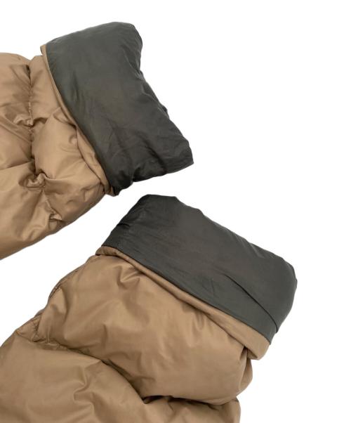 URBAN RESEARCH（アーバンリサーチ）URBAN RESEARCH (アーバンリサーチ) Customize GreenDown Jacket　ダウンジャケット ブラウン×グリーン サイズ:Oneの古着・服飾アイテム