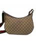 GUCCI (グッチ) GG　キャンバス　ショルダーバッグ ブラウン：15000円