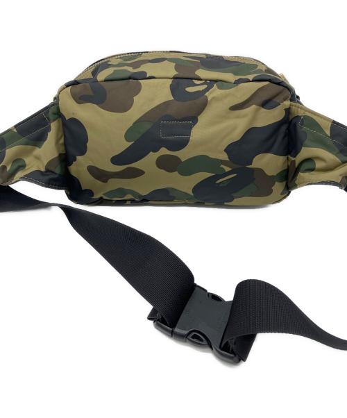 PORTER（ポーター）PORTER (ポーター) A BATHING APE (アベイシングエイプ) ショルダーバッグ グリーンの古着・服飾アイテム
