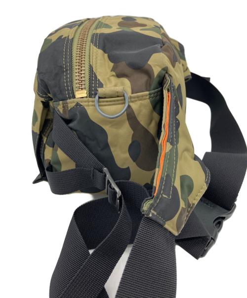 PORTER（ポーター）PORTER (ポーター) A BATHING APE (アベイシングエイプ) ショルダーバッグ グリーンの古着・服飾アイテム