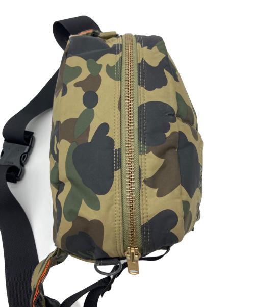 PORTER（ポーター）PORTER (ポーター) A BATHING APE (アベイシングエイプ) ショルダーバッグ グリーンの古着・服飾アイテム
