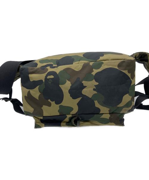 PORTER（ポーター）PORTER (ポーター) A BATHING APE (アベイシングエイプ) ショルダーバッグ グリーンの古着・服飾アイテム