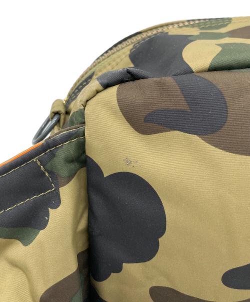 PORTER（ポーター）PORTER (ポーター) A BATHING APE (アベイシングエイプ) ショルダーバッグ グリーンの古着・服飾アイテム
