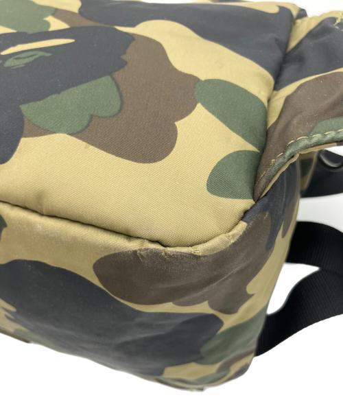 PORTER（ポーター）PORTER (ポーター) A BATHING APE (アベイシングエイプ) ショルダーバッグ グリーンの古着・服飾アイテム