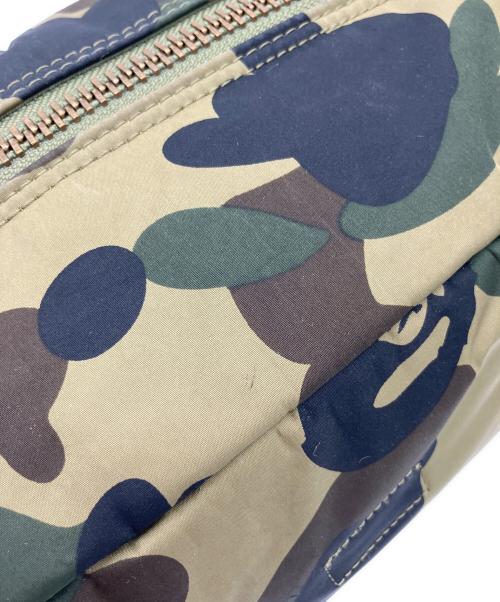 PORTER（ポーター）PORTER (ポーター) A BATHING APE (アベイシングエイプ) ショルダーバッグ グリーンの古着・服飾アイテム