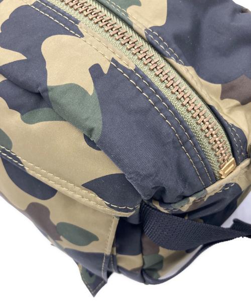 PORTER（ポーター）PORTER (ポーター) A BATHING APE (アベイシングエイプ) ショルダーバッグ グリーンの古着・服飾アイテム