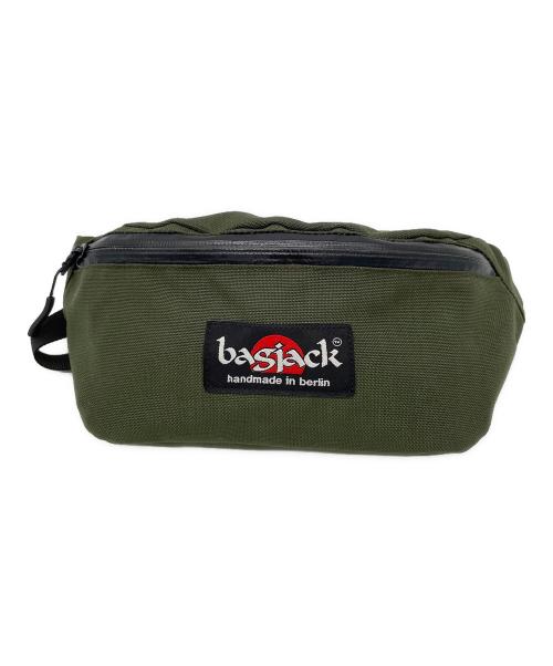 basjack（バッグジャック）basjack (バッグジャック) ショルダーバッグ グリーンの古着・服飾アイテム