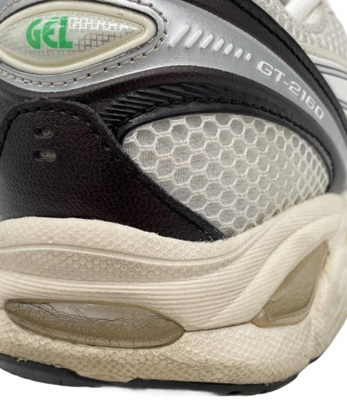 asics（アシックス）asics (アシックス) GT-2160 ホワイト×シルバー サイズ:27の古着・服飾アイテム