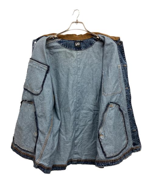 GU（ジーユー）GU (ジーユー) UNDERCOVER (アンダーカバー) デニムジャケット インディゴ サイズ:Lの古着・服飾アイテム