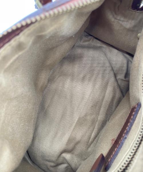 POLO RALPH LAUREN（ポロ・ラルフローレン）POLO RALPH LAUREN (ポロ・ラルフローレン) ミニボストンバッグ ブラウンの古着・服飾アイテム