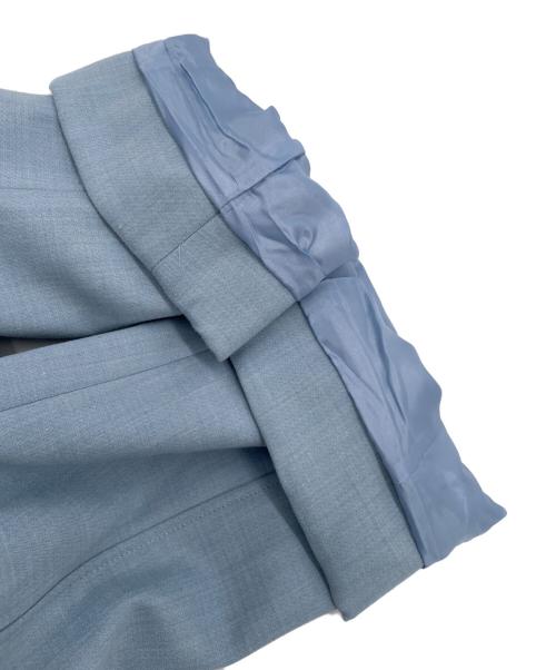 Spick and Span（スピック＆スパン）Spick and Span (スピック＆スパン) ノーカラーコート ブルー サイズ:38の古着・服飾アイテム