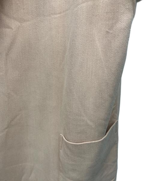 Spick and Span（スピック＆スパン）Spick and Span (スピック＆スパン) ノーカラーコート オレンジ サイズ:38の古着・服飾アイテム