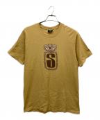 stussyステューシー）の古着「半袖カットソー」｜イエロー