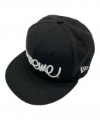 New Era×SUPREMEニューエラ×シュプリーム）の古着「キャップ」｜ブラック