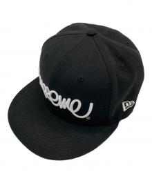New Era×SUPREME（ニューエラ×シュプリーム）の古着「キャップ」｜ブラック