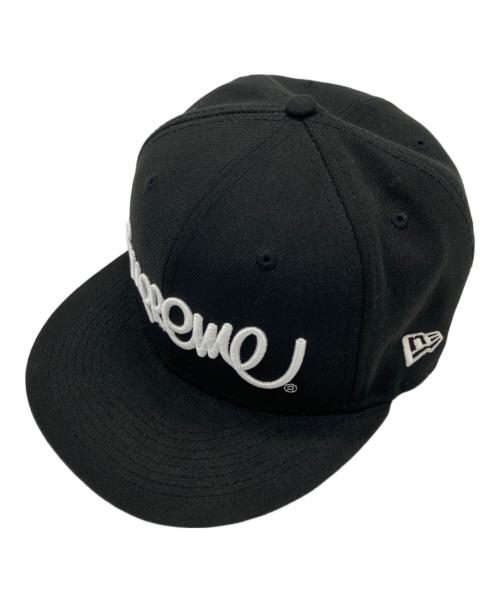 New Era（ニューエラ）New Era (ニューエラ) Supreme (シュプリーム) キャップ ブラックの古着・服飾アイテム