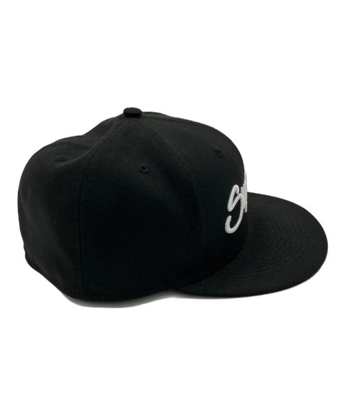 New Era（ニューエラ）New Era (ニューエラ) Supreme (シュプリーム) キャップ ブラックの古着・服飾アイテム