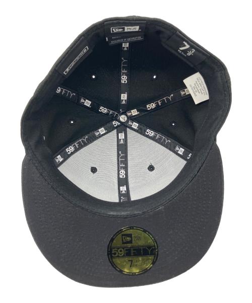 New Era（ニューエラ）New Era (ニューエラ) Supreme (シュプリーム) キャップ ブラックの古着・服飾アイテム