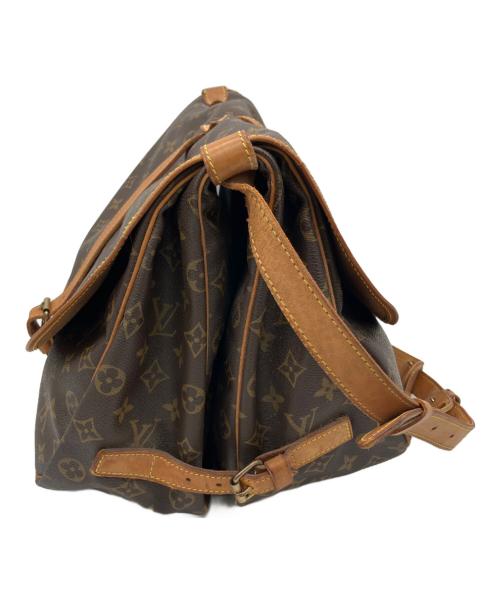 LOUIS VUITTON（ルイ ヴィトン）LOUIS VUITTON (ルイ ヴィトン) モノグラム　ソミュール35　ショルダーバッグ ブラウンの古着・服飾アイテム