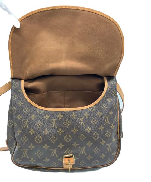 LOUIS VUITTON（ルイ ヴィトン）LOUIS VUITTON (ルイ ヴィトン) モノグラム　ソミュール35　ショルダーバッグ ブラウンの古着・服飾アイテム