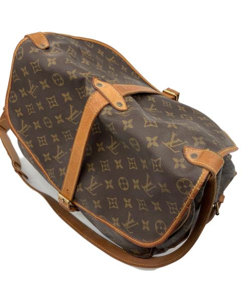 LOUIS VUITTON（ルイ ヴィトン）LOUIS VUITTON (ルイ ヴィトン) モノグラム　ソミュール35　ショルダーバッグ ブラウンの古着・服飾アイテム