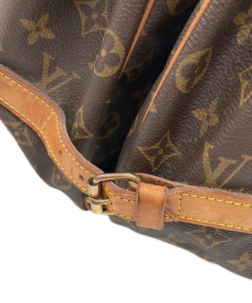 LOUIS VUITTON（ルイ ヴィトン）LOUIS VUITTON (ルイ ヴィトン) モノグラム　ソミュール35　ショルダーバッグ ブラウンの古着・服飾アイテム
