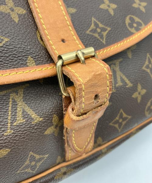 LOUIS VUITTON（ルイ ヴィトン）LOUIS VUITTON (ルイ ヴィトン) モノグラム　ソミュール35　ショルダーバッグ ブラウンの古着・服飾アイテム