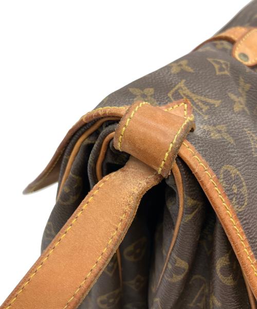 LOUIS VUITTON（ルイ ヴィトン）LOUIS VUITTON (ルイ ヴィトン) モノグラム　ソミュール35　ショルダーバッグ ブラウンの古着・服飾アイテム