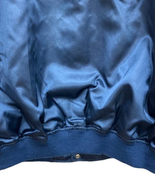 BOSS（ボス）BOSS (ボス) スカジャン ホワイト×ネイビー サイズ:サイズ表記無しの古着・服飾アイテム