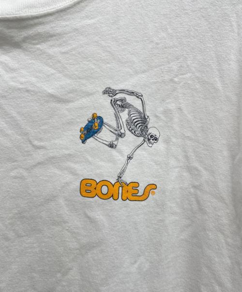 powell peralta（パウエルペラルタ）POWELL PERALTA (パウエルペラルタ) Tシャツ ホワイト サイズ:Mの古着・服飾アイテム