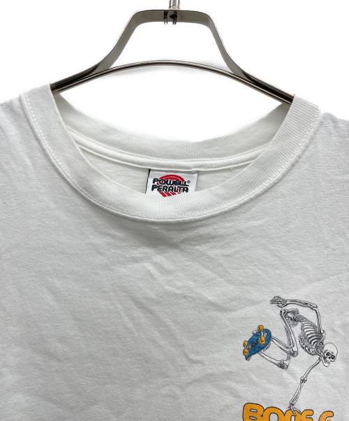 powell peralta（パウエルペラルタ）POWELL PERALTA (パウエルペラルタ) Tシャツ ホワイト サイズ:Mの古着・服飾アイテム