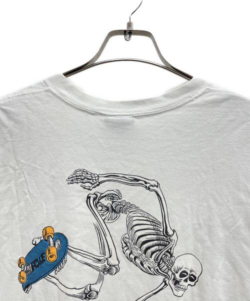 powell peralta（パウエルペラルタ）POWELL PERALTA (パウエルペラルタ) Tシャツ ホワイト サイズ:Mの古着・服飾アイテム