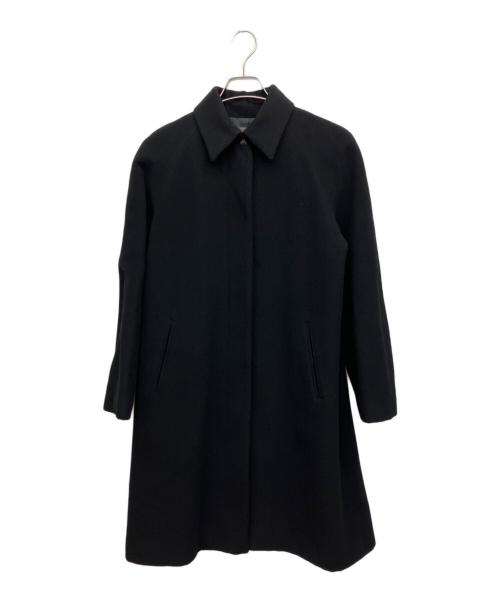 Calvin Klein（カルバンクライン）Calvin Klein (カルバンクライン) カシミヤ混コート ブラック サイズ:4の古着・服飾アイテム