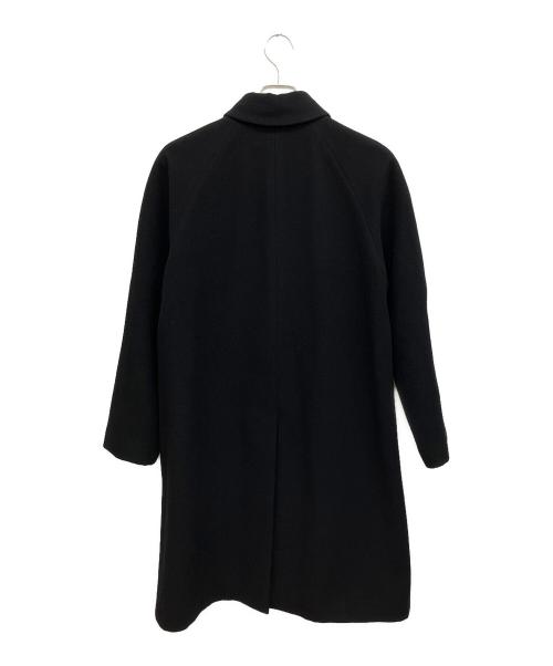 Calvin Klein（カルバンクライン）Calvin Klein (カルバンクライン) カシミヤ混コート ブラック サイズ:4の古着・服飾アイテム