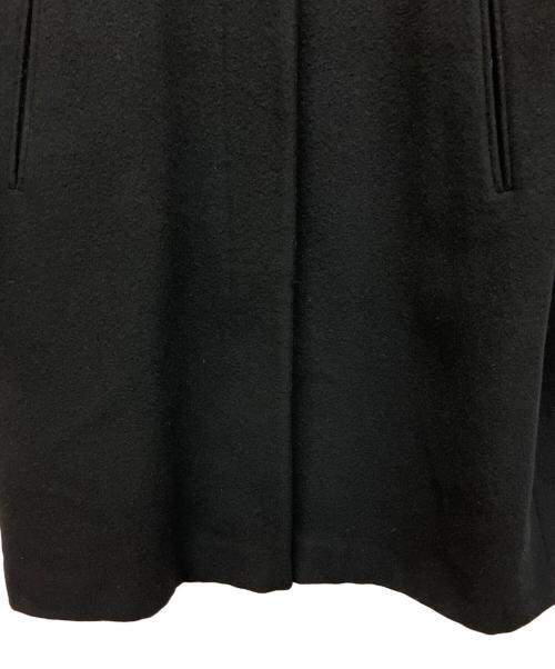 Calvin Klein（カルバンクライン）Calvin Klein (カルバンクライン) カシミヤ混コート ブラック サイズ:4の古着・服飾アイテム