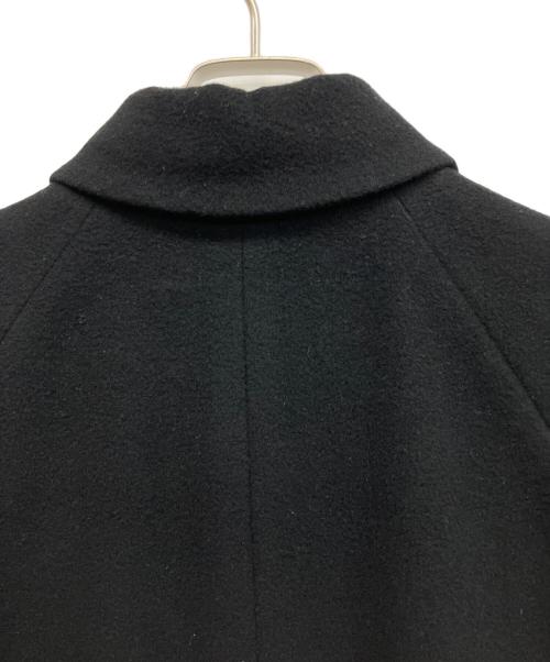 Calvin Klein（カルバンクライン）Calvin Klein (カルバンクライン) カシミヤ混コート ブラック サイズ:4の古着・服飾アイテム