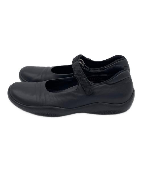PRADA SPORTS（プラダスポーツ）PRADA SPORTS (プラダスポーツ) フラットパンプス ブラック サイズ:36の古着・服飾アイテム