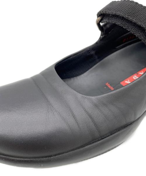 PRADA SPORTS（プラダスポーツ）PRADA SPORTS (プラダスポーツ) フラットパンプス ブラック サイズ:36の古着・服飾アイテム