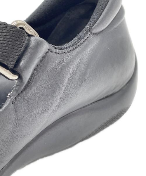 PRADA SPORTS（プラダスポーツ）PRADA SPORTS (プラダスポーツ) フラットパンプス ブラック サイズ:36の古着・服飾アイテム