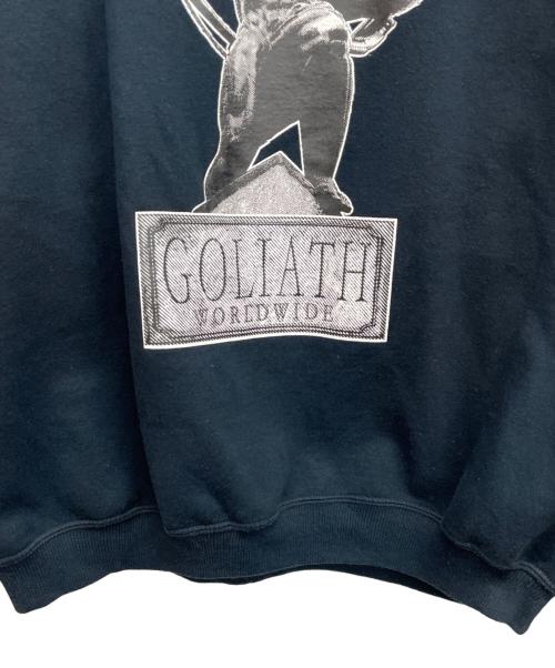 GOLIATH TAILOR（ゴライアス テイラード）GOLIATH TAILOR (ゴライアス テイラード) スウェット ブラック サイズ:X LARGEの古着・服飾アイテム