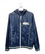 NIKEナイキ）の古着「フーデッドジャケット」｜ネイビー